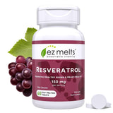 EZ Melts envase frontal mostrando diseño y cantidad, conveniencia diaria