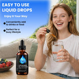 EZ VITAMINS etiqueta con lista de ingredientes y ventajas del producto