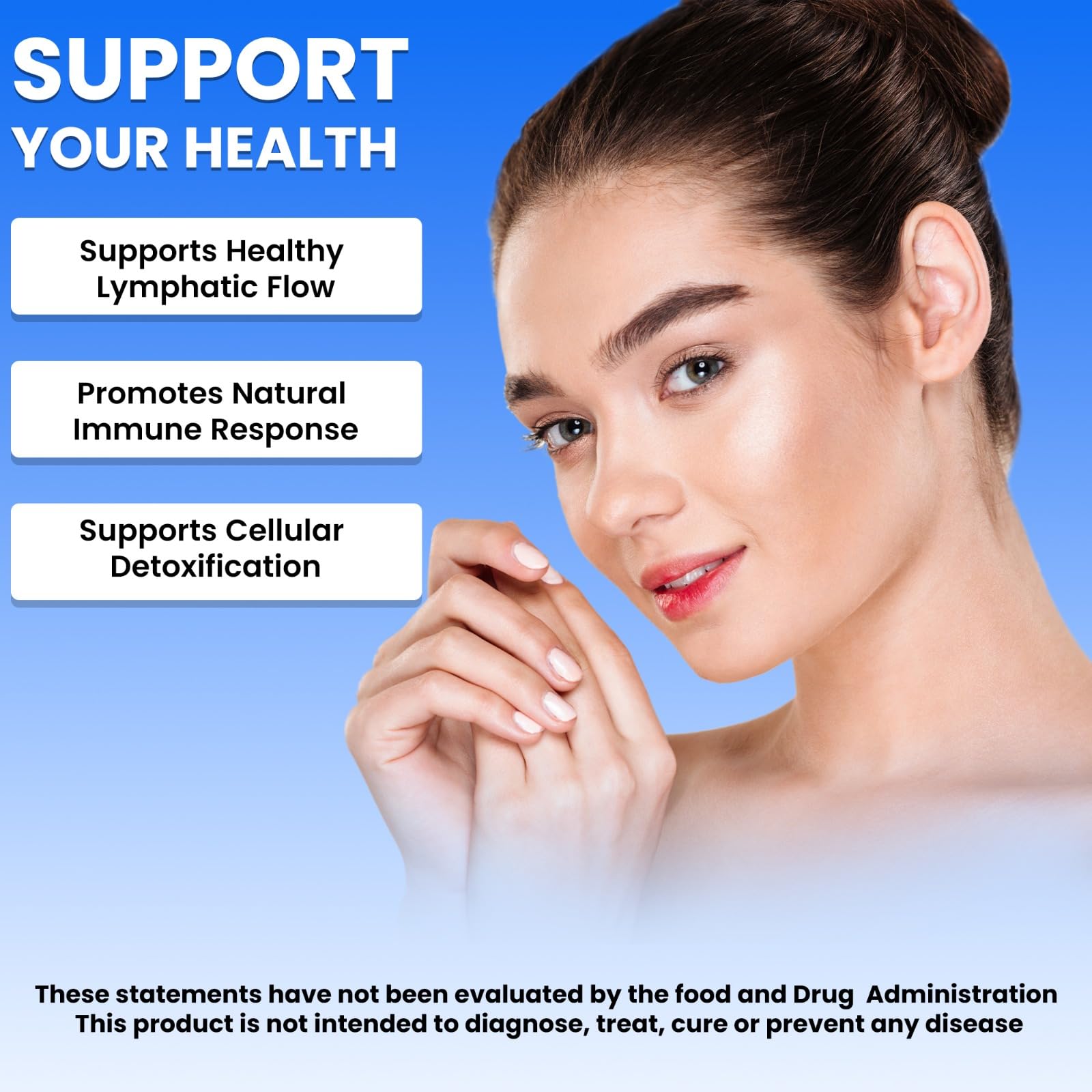 EZ VITAMINS frasco junto a una regla para comparar tamaño portátil