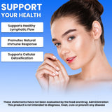EZ VITAMINS frasco junto a una regla para comparar tamaño portátil