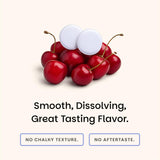 EZ Melts tableta con representación de sabor cereza tropical apetecible