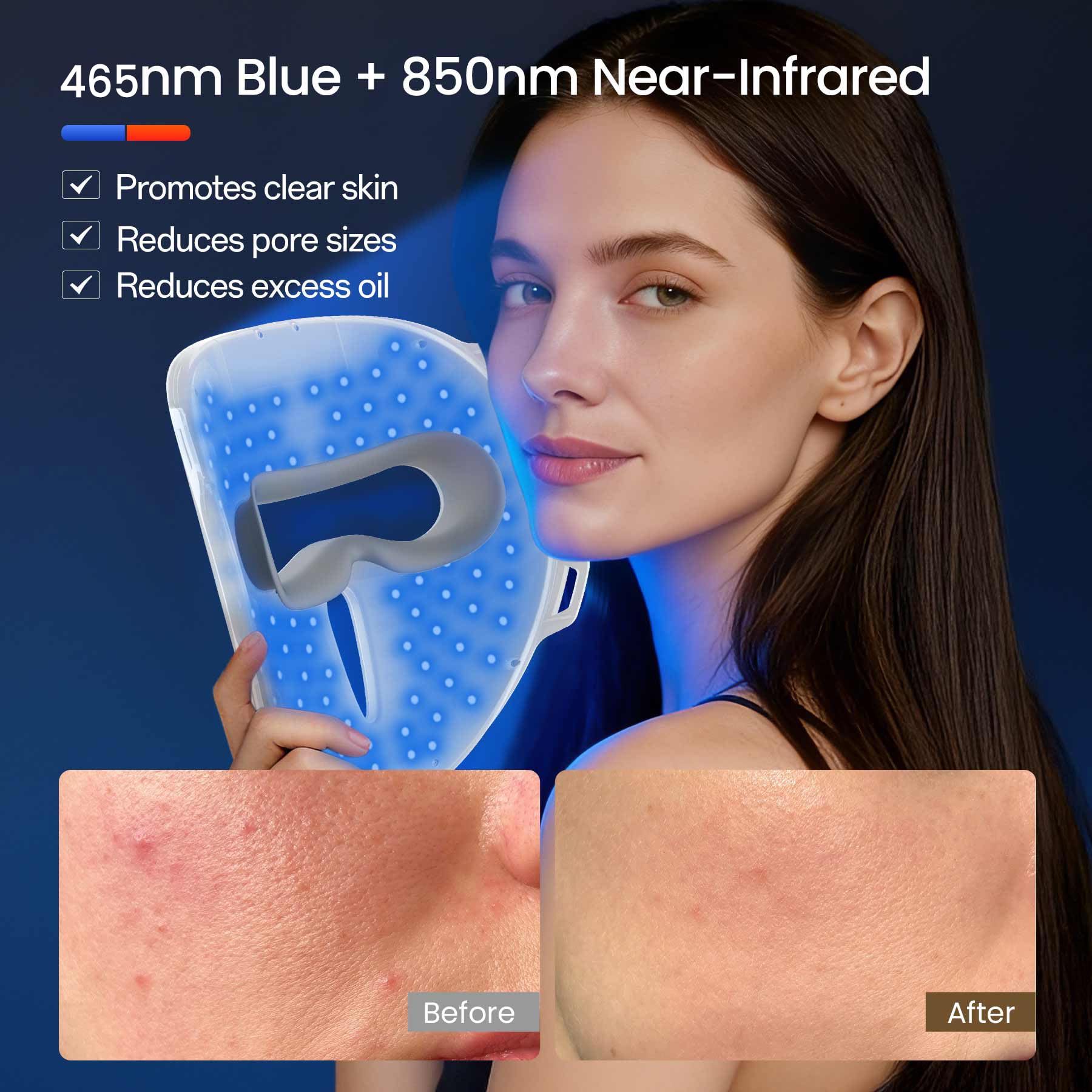 Facego protección ocular integrada mostrando bloqueo de luz y seguridad