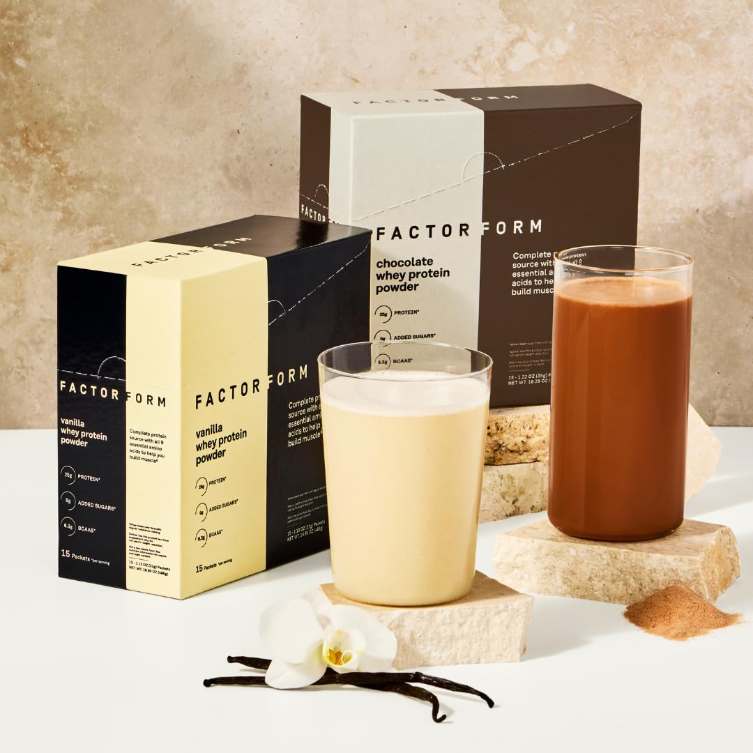 FACTOR FORM smoothie con fruta y proteína para desayuno alto en proteína