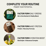 FACTOR FORM uso en gimnasio mezclando batido post-entreno rápido