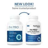 Fairhaven Health empaque que resalta fabricación y pruebas de calidad