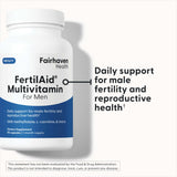 Fairhaven Health cápsulas tomadas con mano, facilidad de uso diario