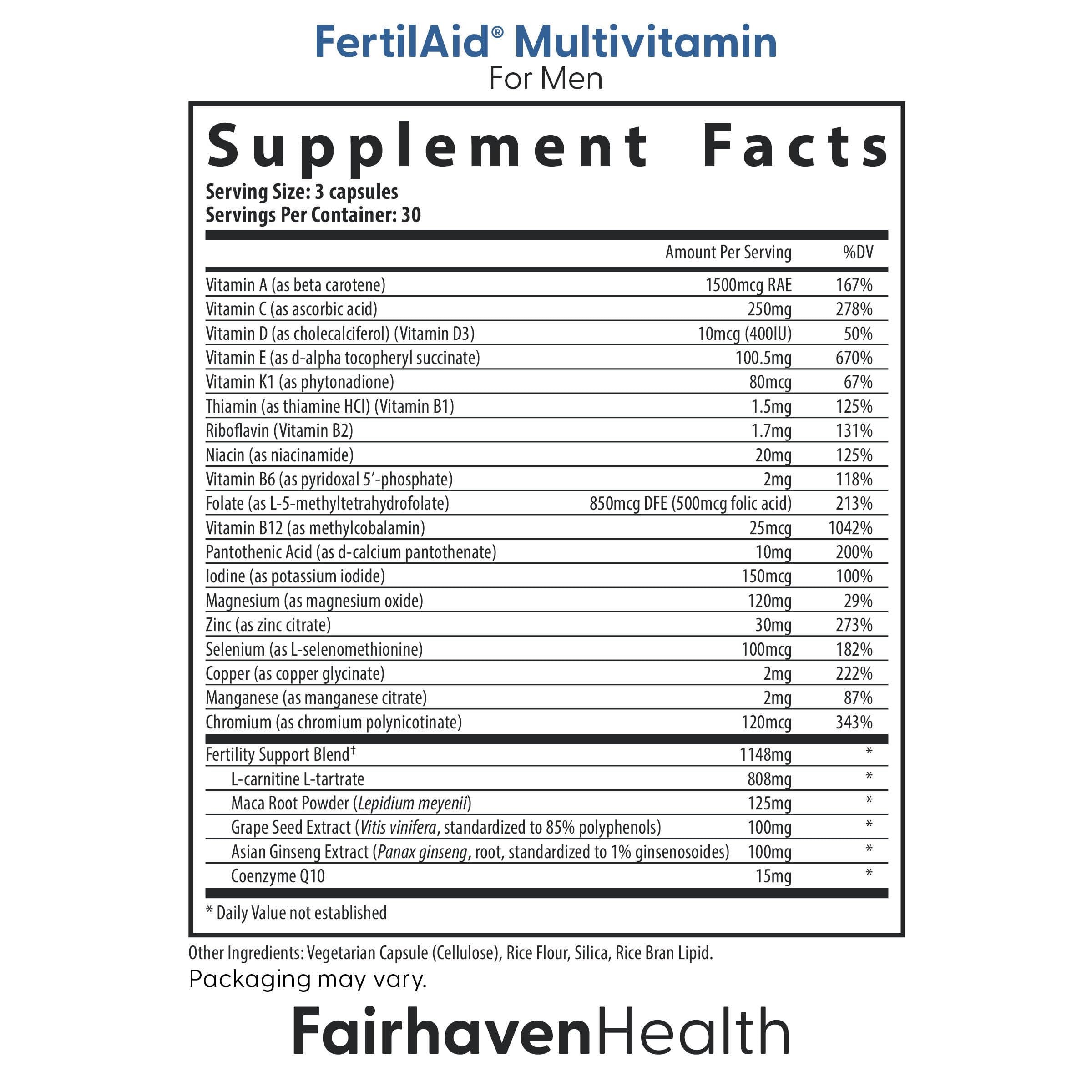 Fairhaven Health detalle de cápsulas mostrando textura y recubrimiento para fácil ingestión