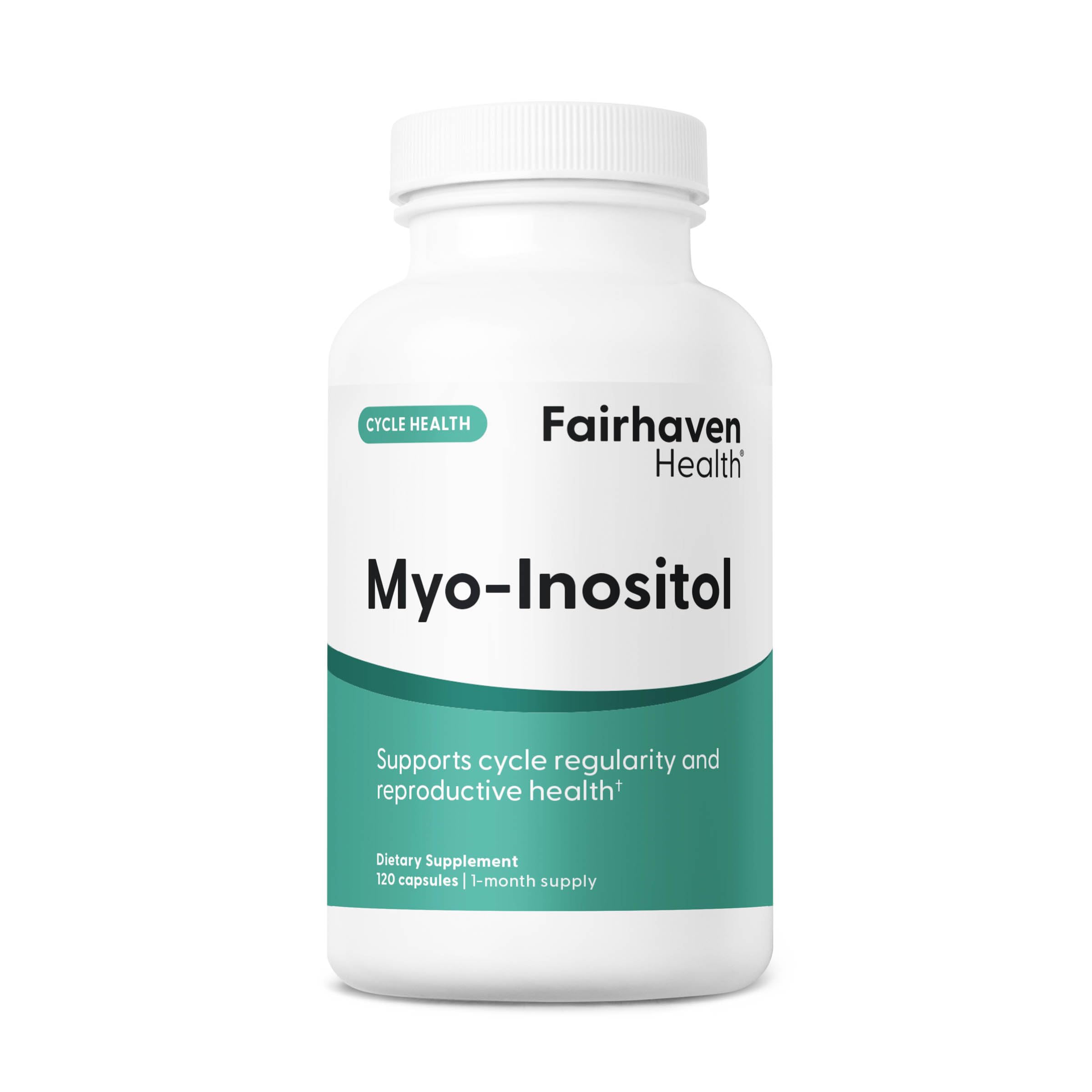 Fairhaven Health frente del empaque mostrando la marca y ventaja vegana