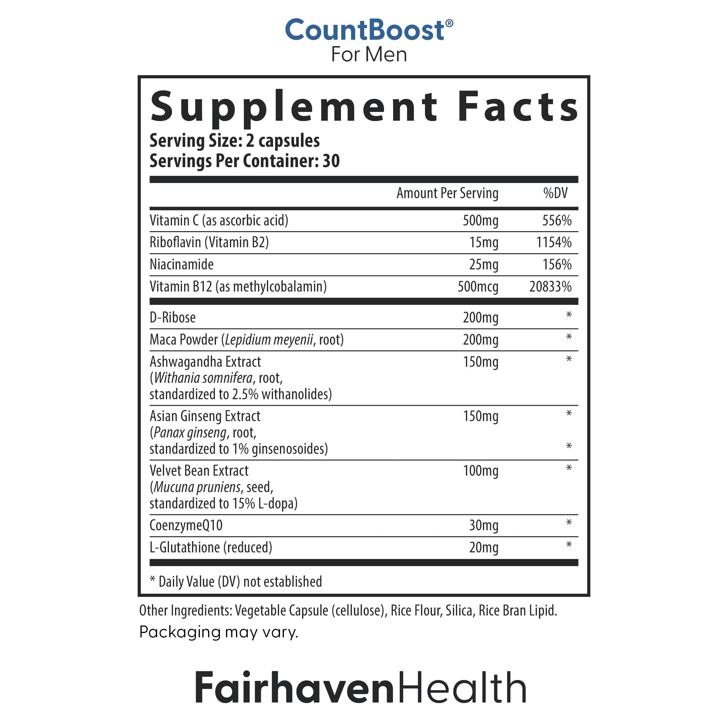 Fairhaven Health MotilityBoost cápsulas en primer plano, enfocadas en movilidad