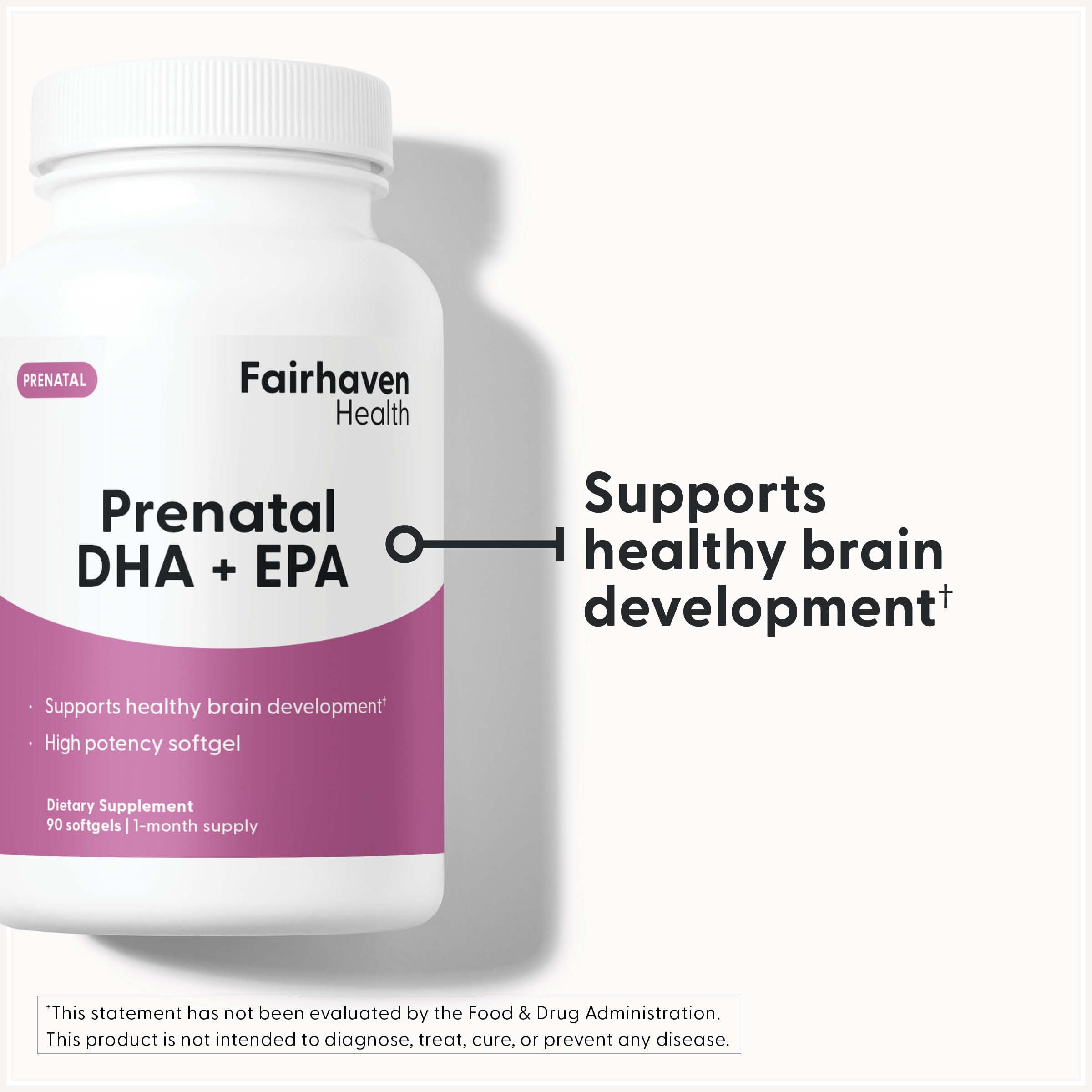 Fairhaven Health cápsula blanda en primer plano para fácil ingestión