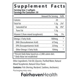 Fairhaven Health cápsula en mano para demostrar tamaño y facilidad