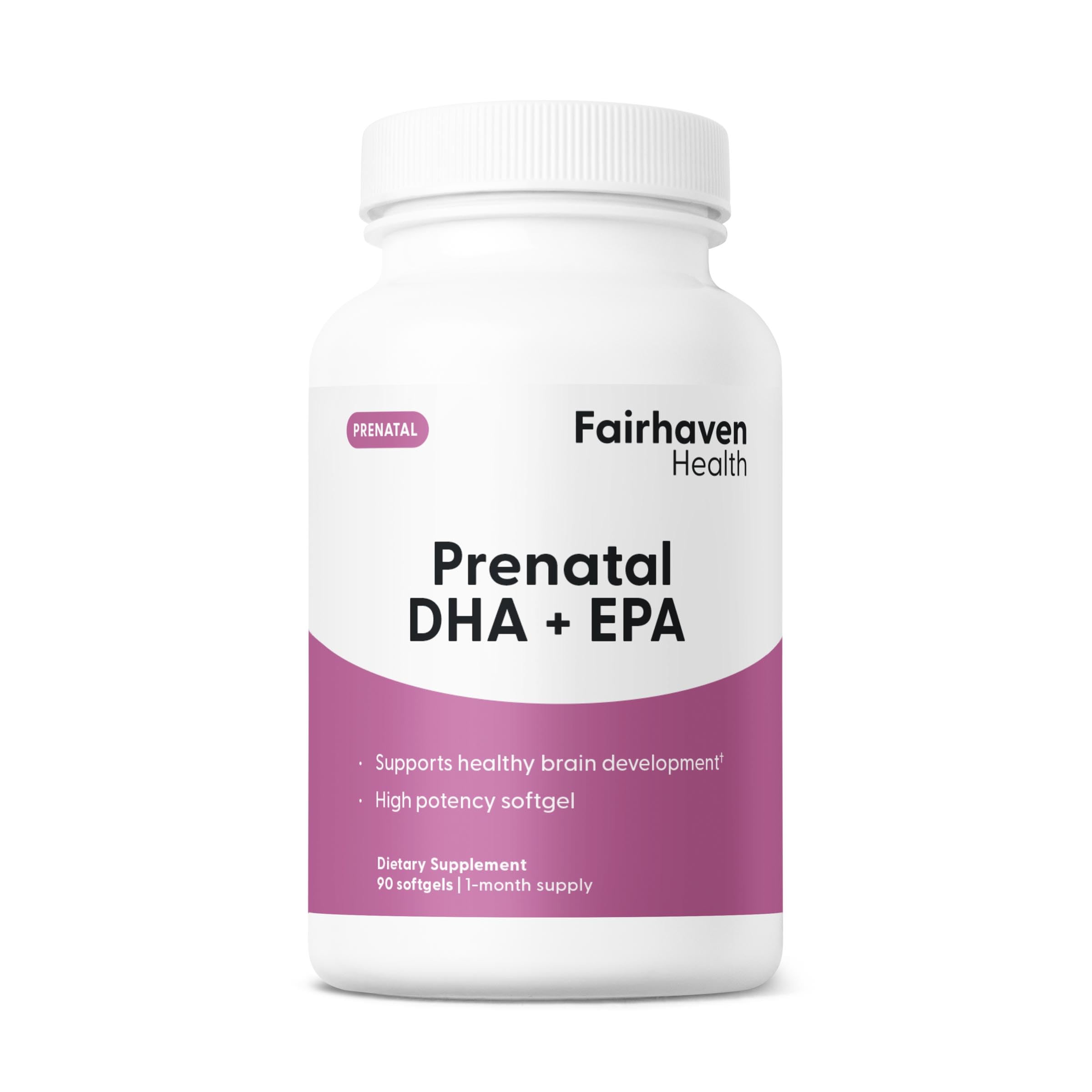 Fairhaven Health envase frontal del producto mostrando nombre y cantidad
