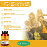 Fotografía de aceite de coco MCT asociada a FAMILI+ para absorción
