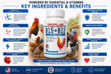 Farmalab B12 B15 etiqueta con datos nutricionales y uso recomendado