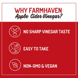 FarmHaven detalle de la etiqueta con ingredientes para transparencia y seguridad