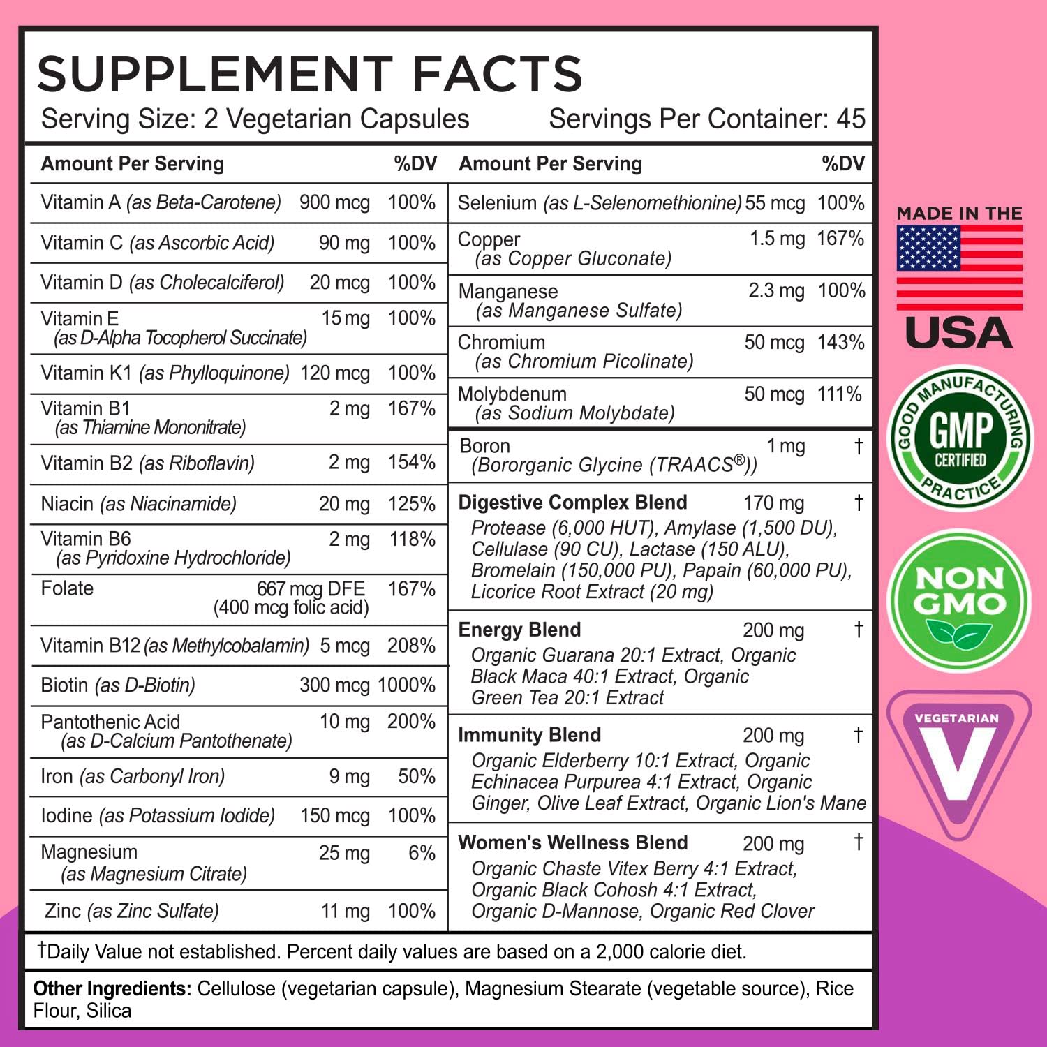FarmHaven suplemento en uso junto a comida saludable para bienestar