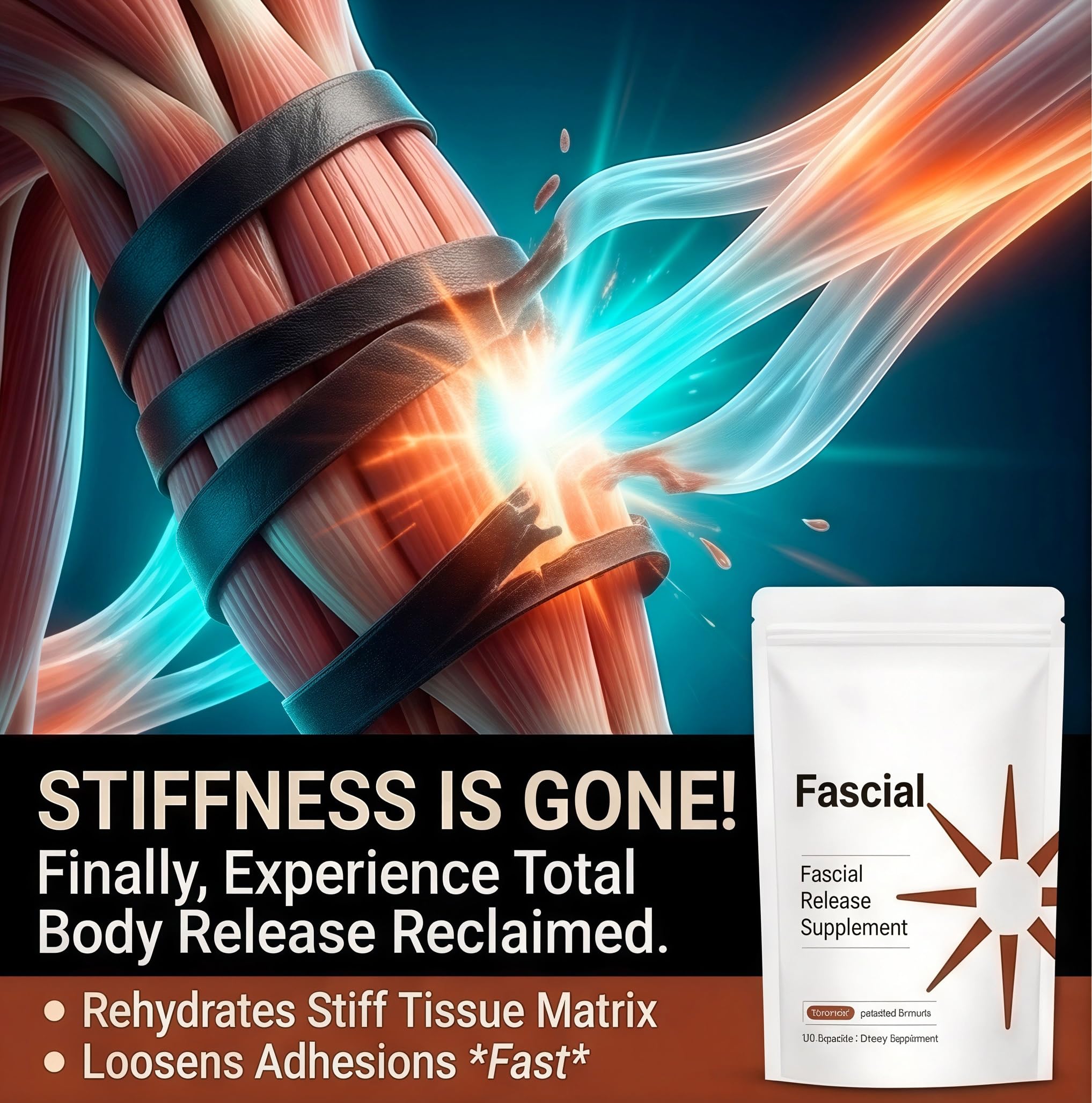 Fascial botella junto a certificado de análisis que inspira confianza