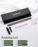 Fashtour pulsera junto a mano para comparar tamaño y proporción
