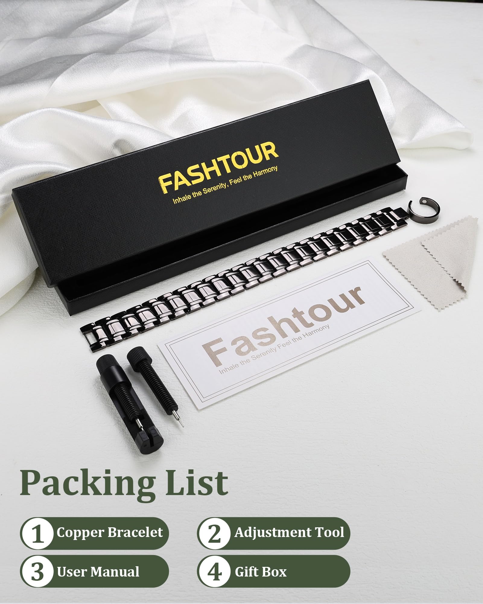 Fashtour comparativa tamaño con mano, guía visual para elegir talla