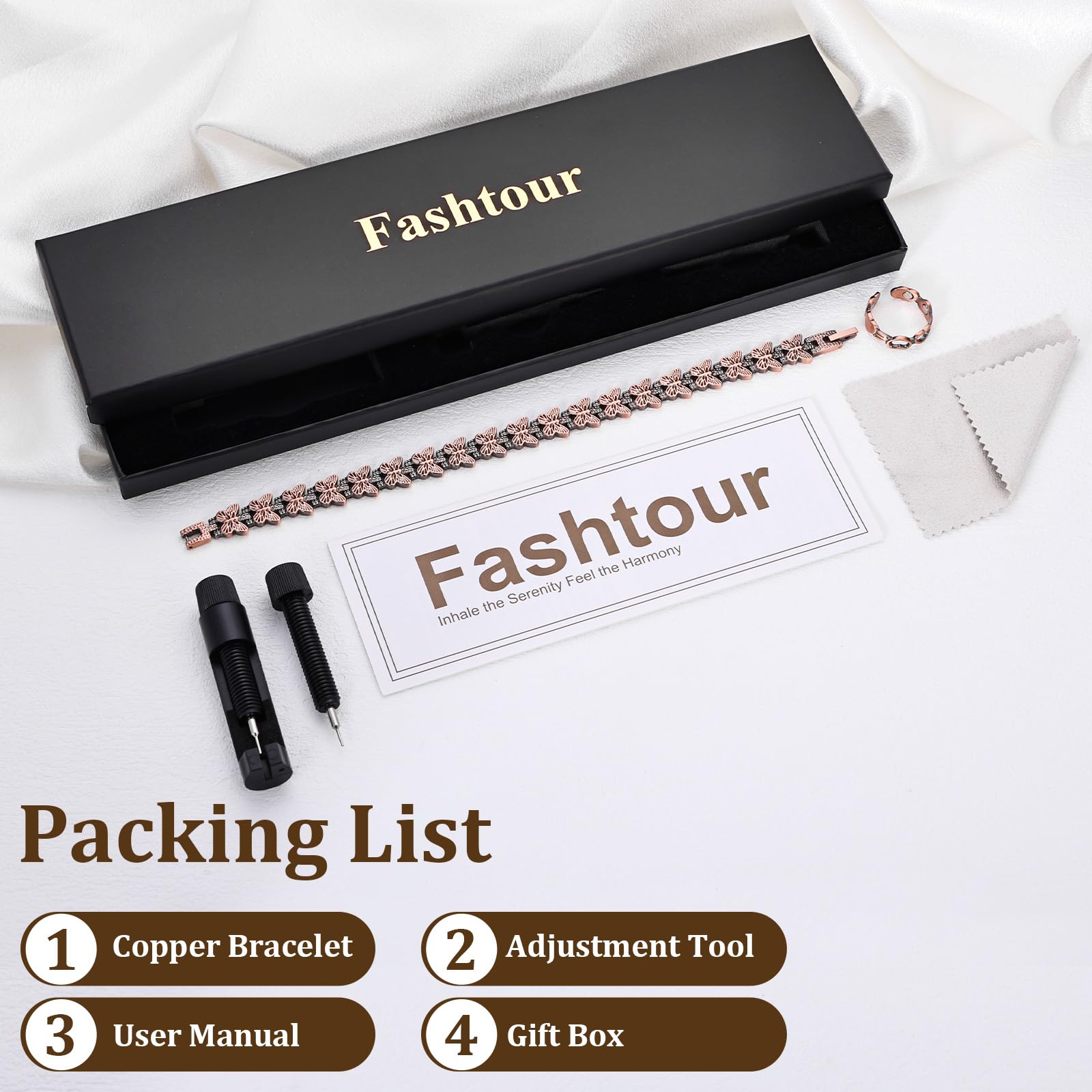 Set Fashtour en caja de regalo con herramienta de tallaje listo para entregar