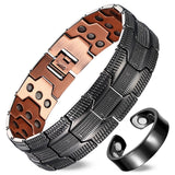 Fashtour pulsera frontal mostrando diseño masculino y acabado elegante