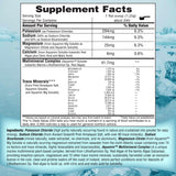 FAST LYTE etiqueta y tabla nutricional mostrando ingredientes limpios