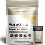 Fasted Athlete PureGold frente del empaque mostrando sobriedad y pureza