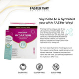 Faster Way etiqueta con lista de ingredientes y transparencia de fórmula