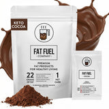 Fat Fuel etiqueta nutricional mostrando grasas, proteínas y carbohidratos