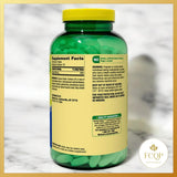 FCQP Spring Valley etiqueta con información nutricional legible para revisar dosis