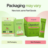 Feel Goods etiqueta nutricional mostrando fibra, probióticos y sin aditivos