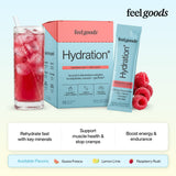 Feel Goods sobre individual Raspberry Rush listo para mezclar y cómodo