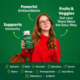 Feel Great envase abierto mostrando gominolas listas para consumo