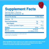 Feel Great etiqueta con lista de ingredientes orgánicos y certificación USDA