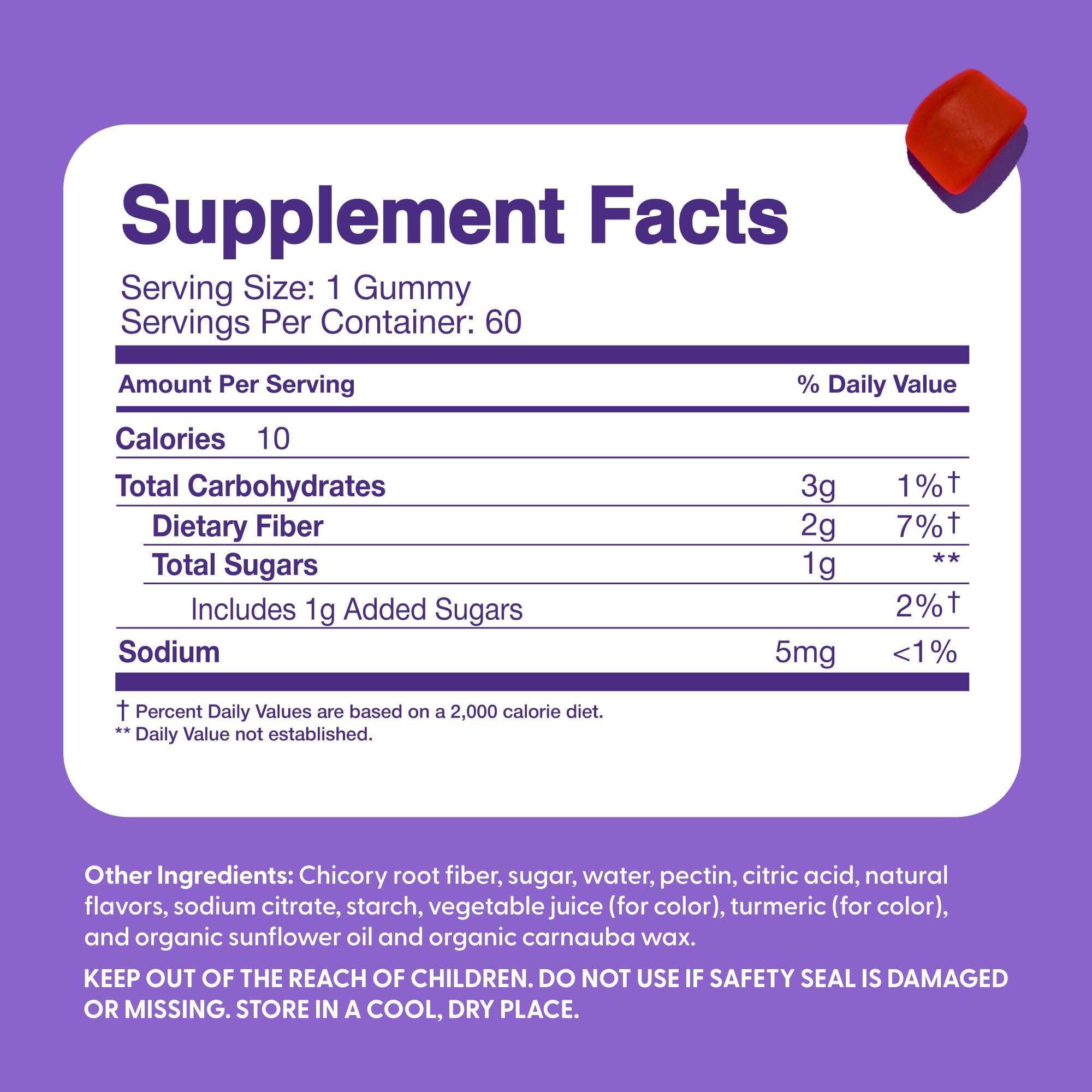 etiqueta de The Feel Great mostrando ingredientes y producción cGMP para confianza