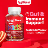 Feel Great primer plano de la textura de la gomita, fácil de masticar