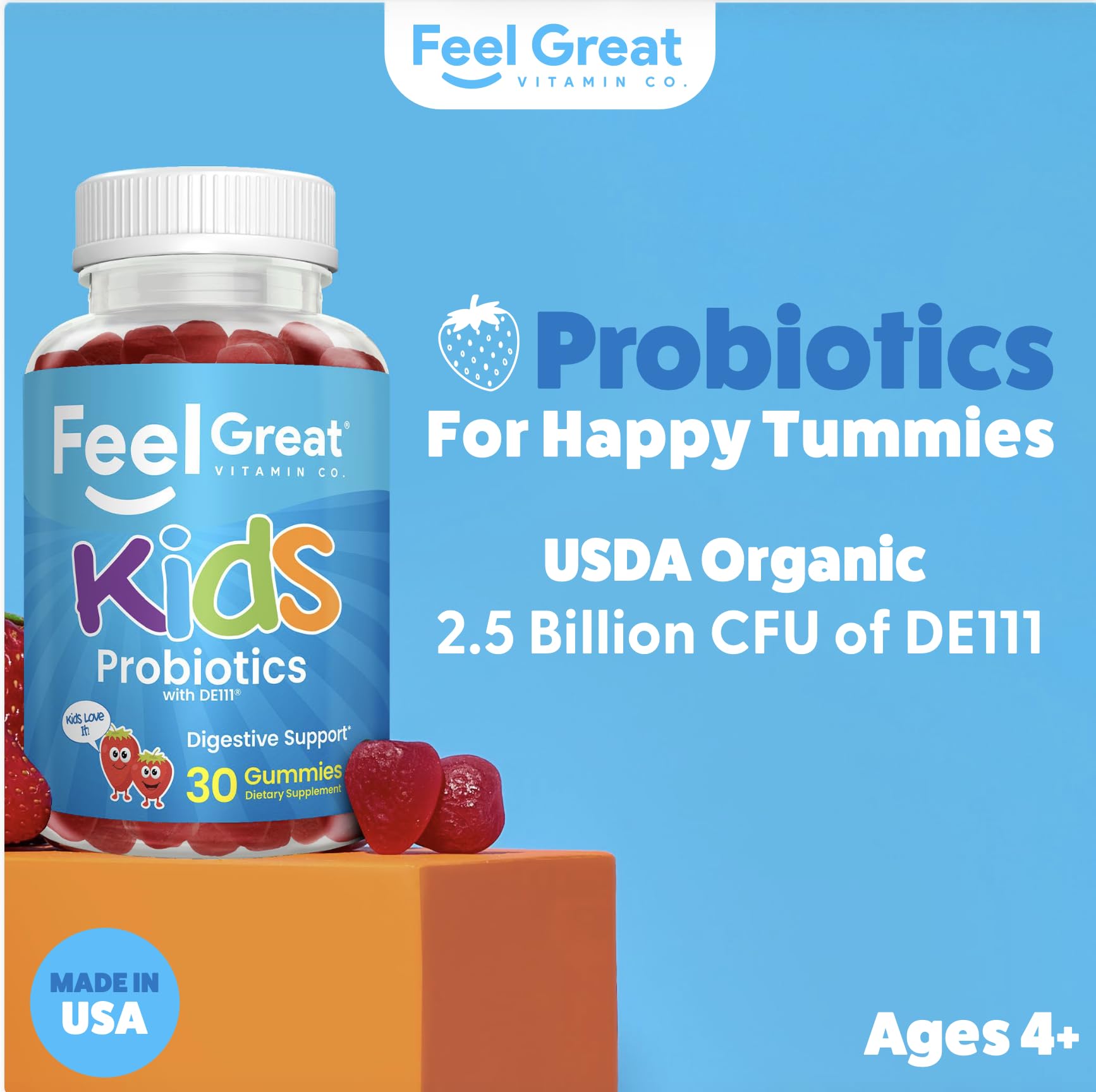 Feel Great primer plano de textura de gominola que muestra suavidad masticable