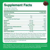 Feel Great ingredientes supergreens mezclados para respaldo vegetal