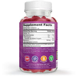 Detalle de ingredientes naturales y pectina en empaque The Feel Great Vitamin Company