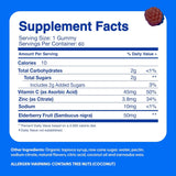 Feel Great Vitamin Company etiqueta nutricional legible con ingredientes clave