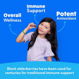 Feel Great Vitamin Company primer plano de una gominola para ver consistencia