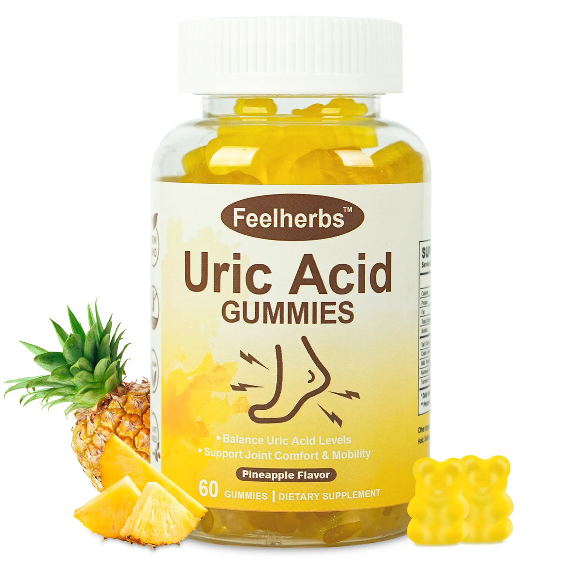 feelherbs frasco frontal mostrando etiqueta y beneficio vegano