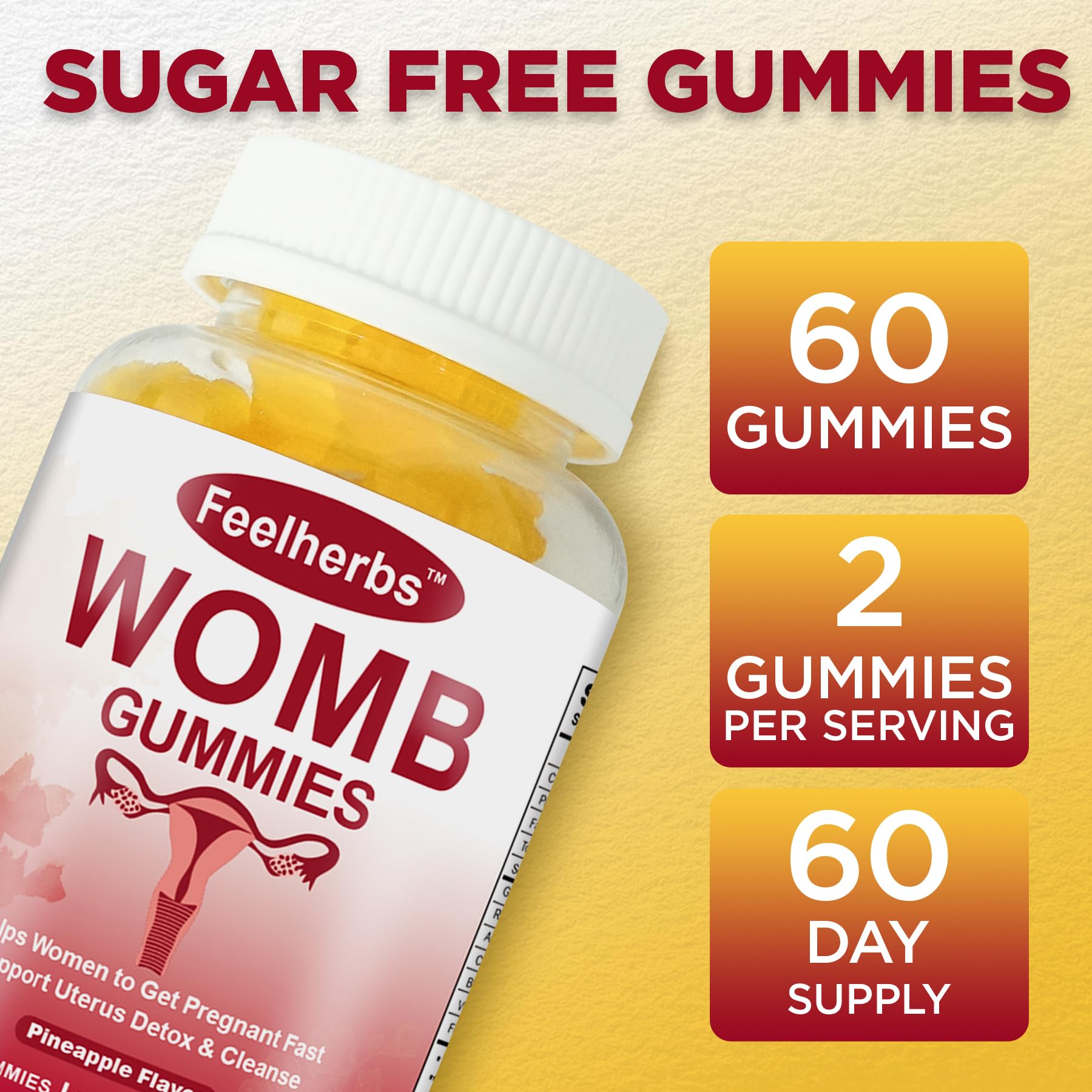 Feelherbs mujer tomando gominolas como parte de rutina diaria saludable