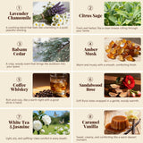 Etiqueta Feibao del aroma Lavender Chamomile destacando fragancia calmante