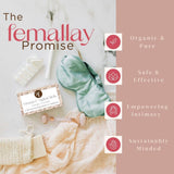 Femallay en ambiente baño estilo vida, uso discreto y cómodo