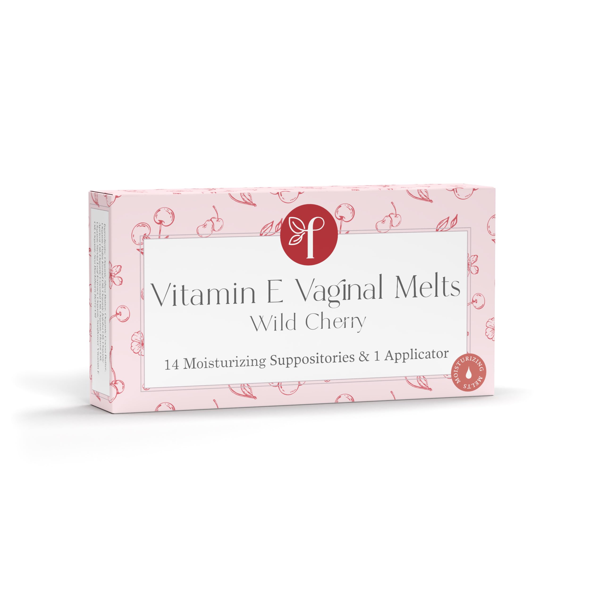 Femallay empaque frontal Wild Cherry mostrando presentación y beneficio hidratante
