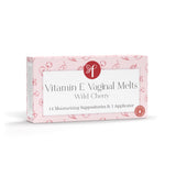 Femallay empaque frontal Wild Cherry mostrando presentación y beneficio hidratante