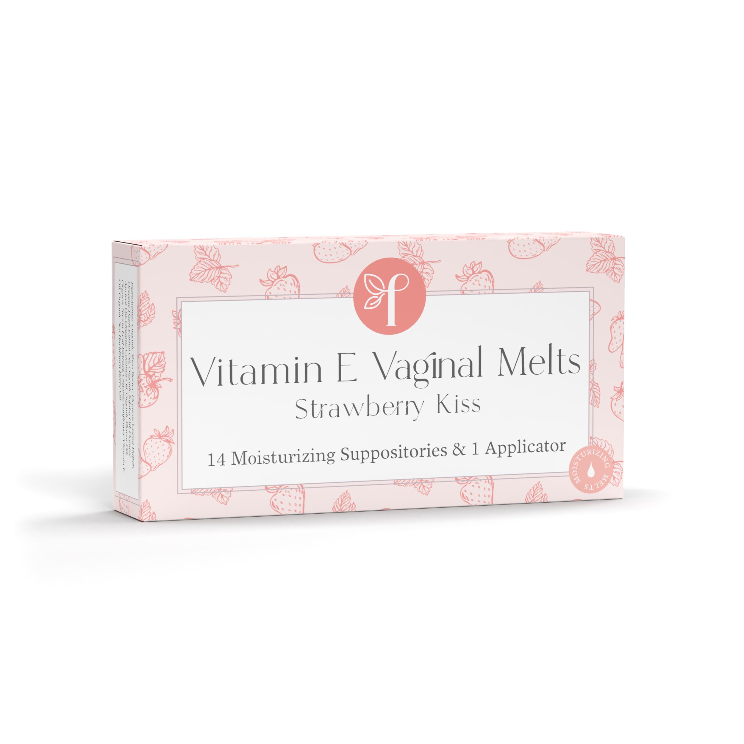 Femallay envase frontal mostrando 14 melts para hidratación íntima