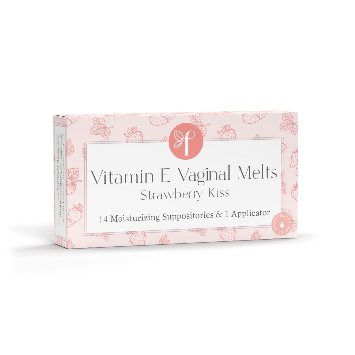 Femallay envase frontal mostrando 14 melts para hidratación íntima