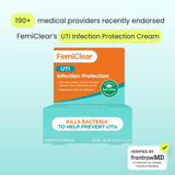 FemiClear aplicación con dedos para uso puntual y protección tras actividad íntima